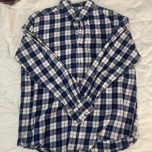 St. John's Bay Men's Classic Fit Flannel, Size L